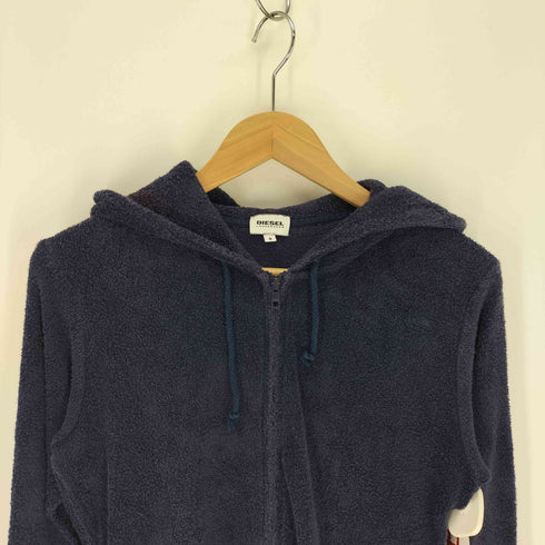 ディーゼル DIESEL パイル地 ジップアップ フーディ パーカー メンズ import:S